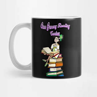 One Groovy Reading Teacher Mug